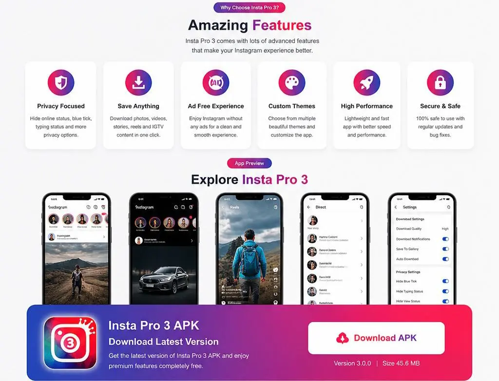 insta pro 3
